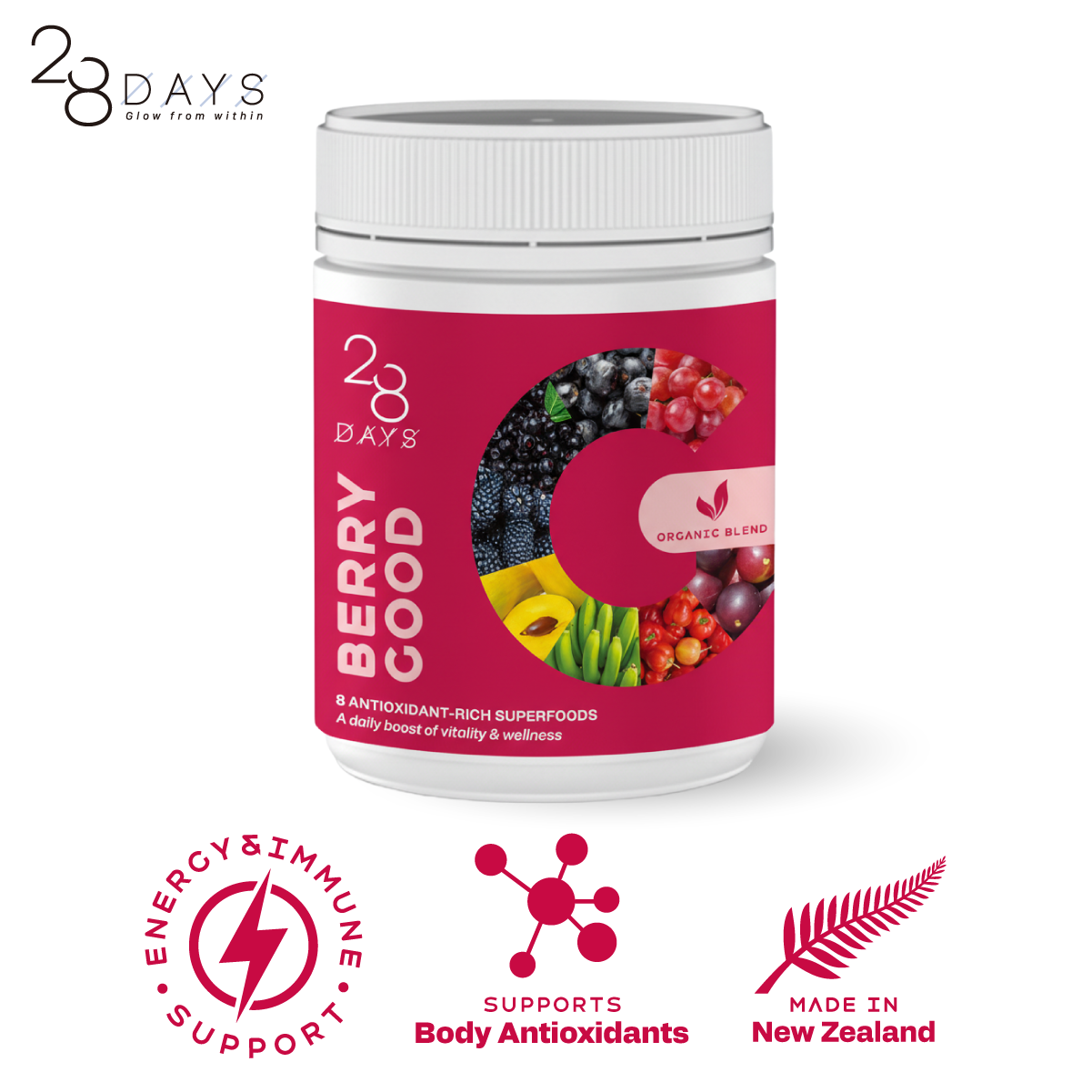 Berry Good-Organic 8 Superfood & Superberry Powder