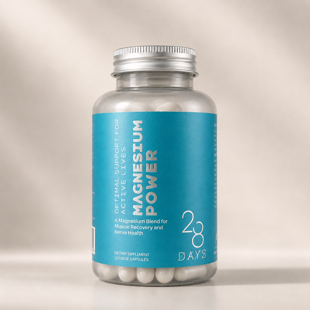 MAGNESIUM POWER [Magnesium Glycinate+Chelate] 400mg/Serving