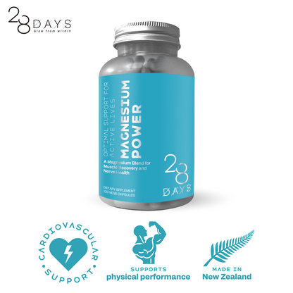 MAGNESIUM POWER [Magnesium Glycinate+Chelate] 400mg/Serving
